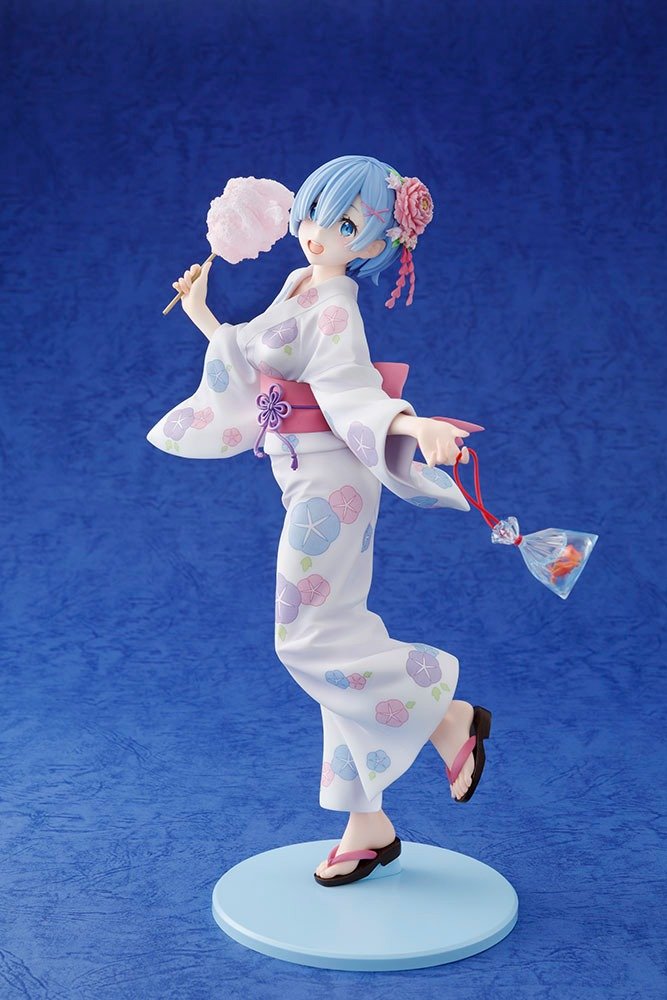 Re:ZERO Rem Yukata Ver. 1/7 Scale Figure - product view 3