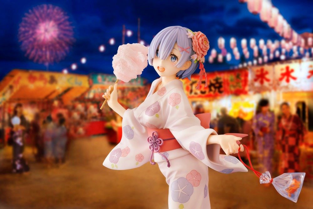 Re:ZERO Rem Yukata Ver. 1/7 Scale Figure - product view 14