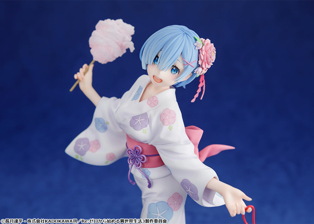 Re:ZERO Rem Yukata Ver. 1/7 Scale Figure Renewed Packaging Reissue - product view 9