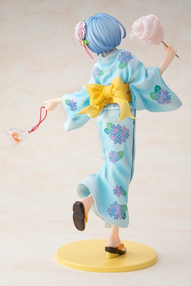 Re:ZERO Rem Yukata Ver. Repaint 1/7 Scale Figure - product view 5