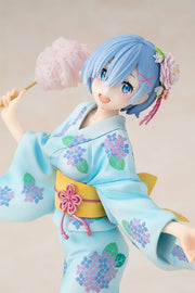 Re:ZERO Rem Yukata Ver. Repaint 1/7 Scale Figure - product view 6