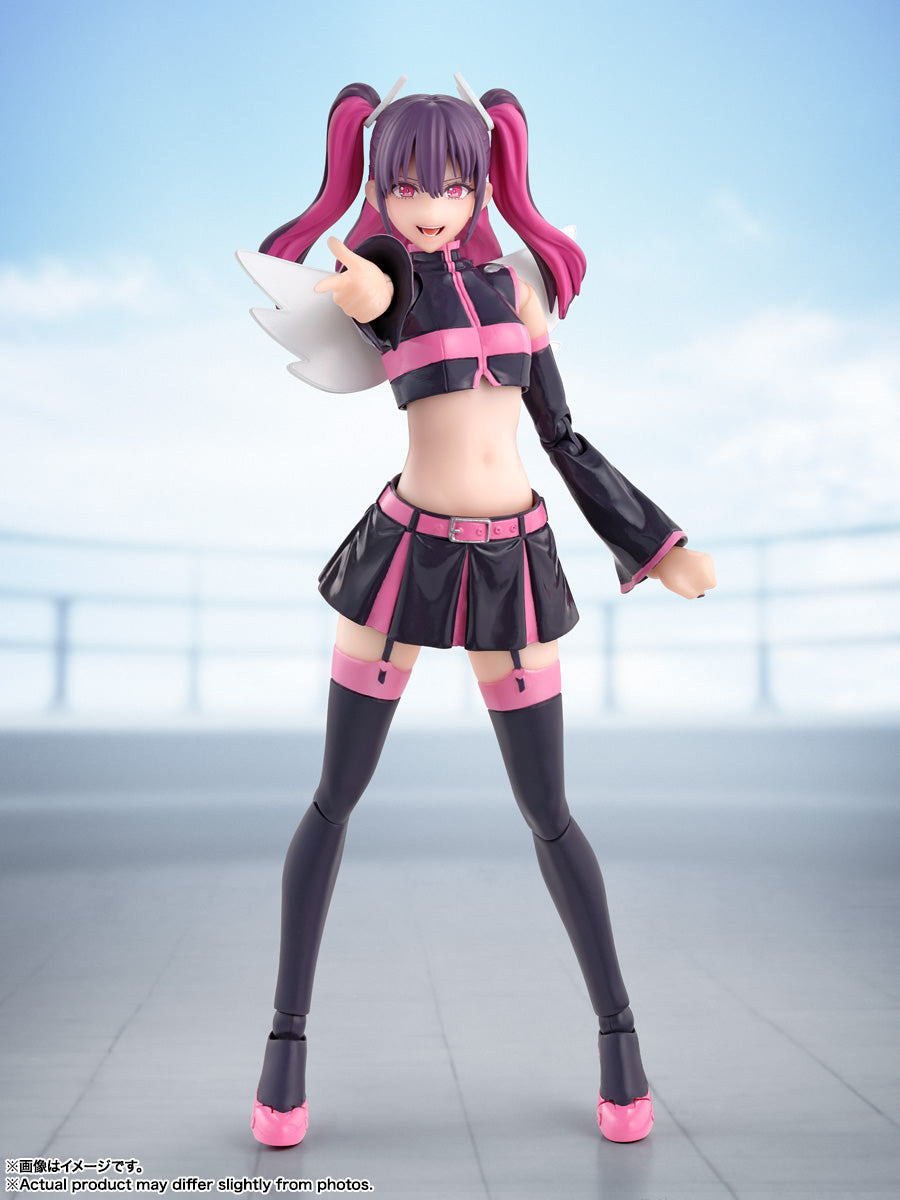 BANDAI SPIRITS S.H.Figuarts 2.5 Dimensional Seduction Miriella Angel Airborne Corps/Mikari Action Figure