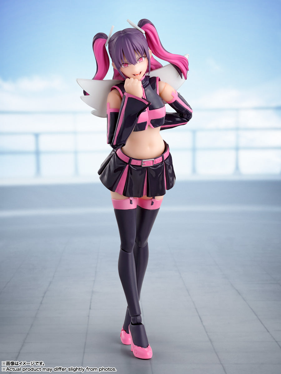 BANDAI SPIRITS S.H.Figuarts 2.5 Dimensional Seduction Miriella Angel Airborne Corps/Mikari Action Figure