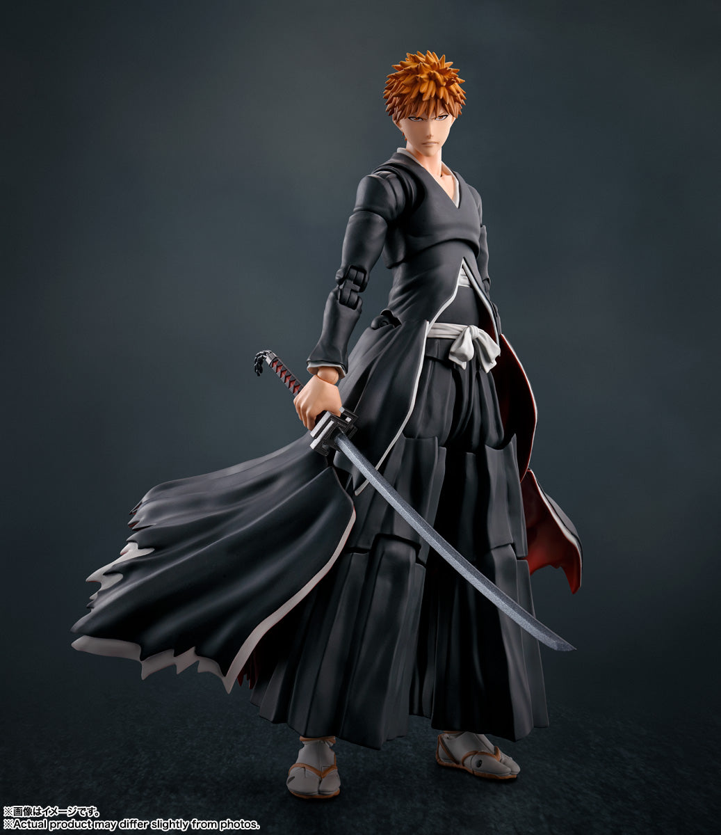 BANDAI SPIRITS S.H.Figuarts BLEACH Ichigo Kurosaki Getsugatensho Action Figure