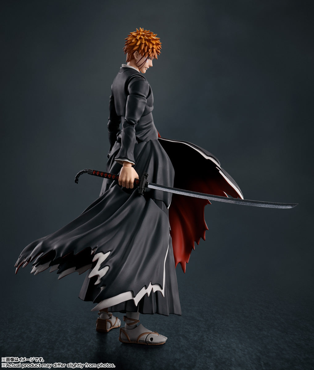 BANDAI SPIRITS S.H.Figuarts BLEACH Ichigo Kurosaki Getsugatensho Action Figure