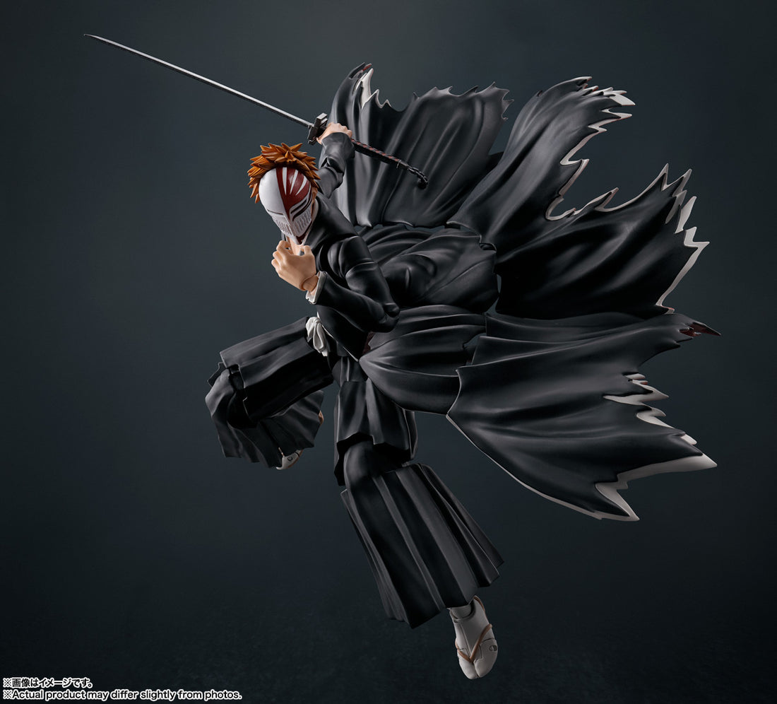 BANDAI SPIRITS S.H.Figuarts BLEACH Ichigo Kurosaki Getsugatensho Action Figure