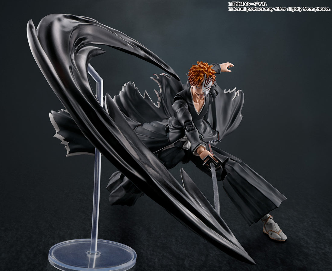 BANDAI SPIRITS S.H.Figuarts BLEACH Ichigo Kurosaki Getsugatensho Action Figure