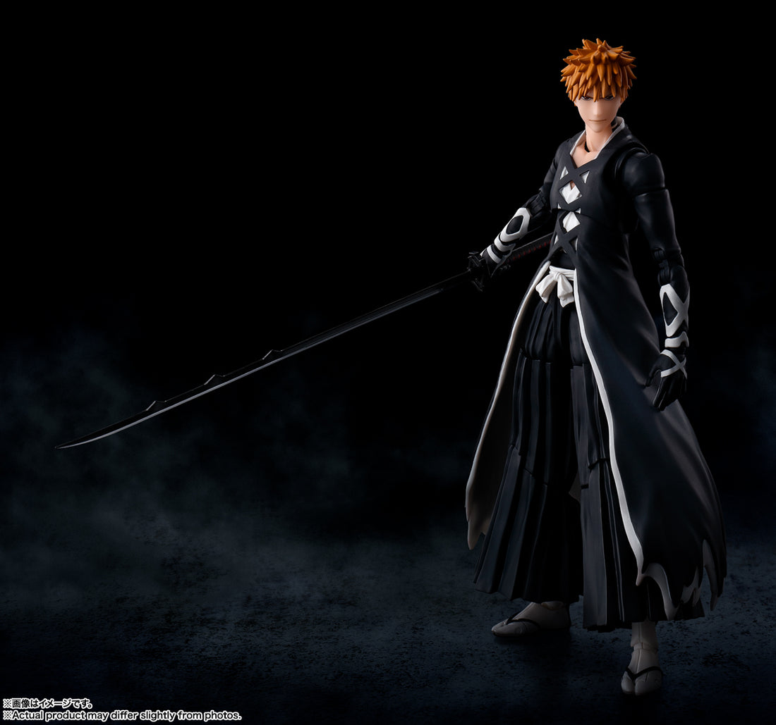 BANDAI SPIRITS S.H.Figuarts BLEACH: Thousand-Year Blood War Ichigo Kurosaki Tensa Zangetsu Action Figure