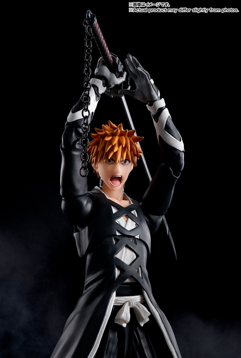 BANDAI SPIRITS S.H.Figuarts BLEACH: Thousand-Year Blood War Ichigo Kurosaki Tensa Zangetsu Action Figure