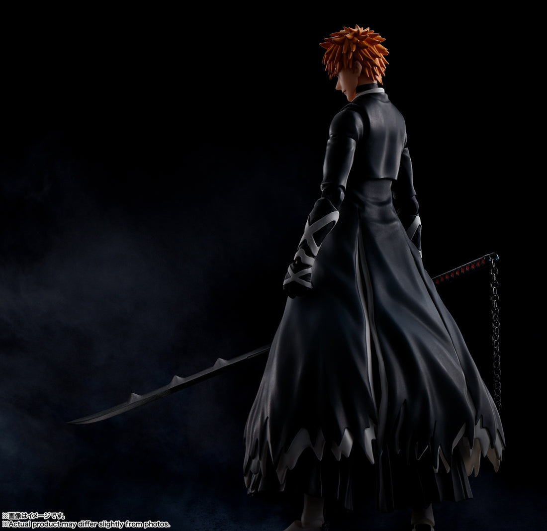 BANDAI SPIRITS S.H.Figuarts BLEACH: Thousand-Year Blood War Ichigo Kurosaki Tensa Zangetsu Action Figure