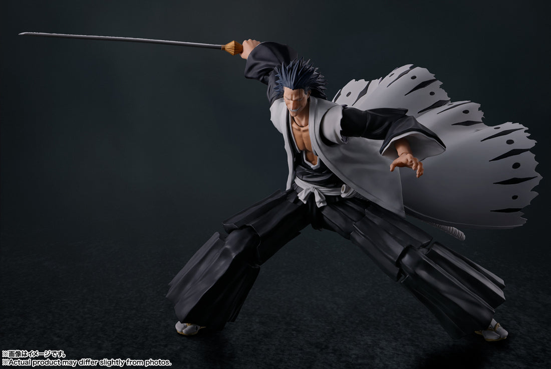 BANDAI SPIRITS S.H.Figuarts BLEACH: Thousand-Year Blood War Kenpachi Zaraki Action Figure