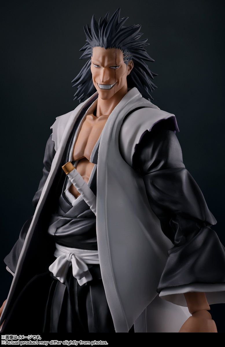 BANDAI SPIRITS S.H.Figuarts BLEACH: Thousand-Year Blood War Kenpachi Zaraki Action Figure