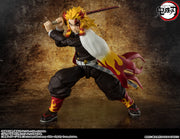 BANDAI SPIRITS S.H.Figuarts Demon Slayer: Kimetsu no Yaiba Kyojuro Rengoku Action Figure