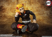 BANDAI SPIRITS S.H.Figuarts Demon Slayer: Kimetsu no Yaiba Kyojuro Rengoku Action Figure