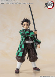 BANDAI SPIRITS S.H.Figuarts Demon Slayer: Kimetsu no Yaiba Tanjiro Kamado Action Figure