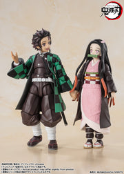 BANDAI SPIRITS S.H.Figuarts Demon Slayer: Kimetsu no Yaiba Tanjiro Kamado Action Figure