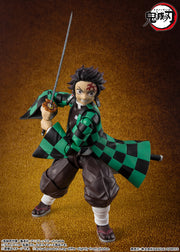 BANDAI SPIRITS S.H.Figuarts Demon Slayer Kimetsu no Yaiba Tanjiro Kamado Infinity Castle Battle Ver. Reissue Action Figure