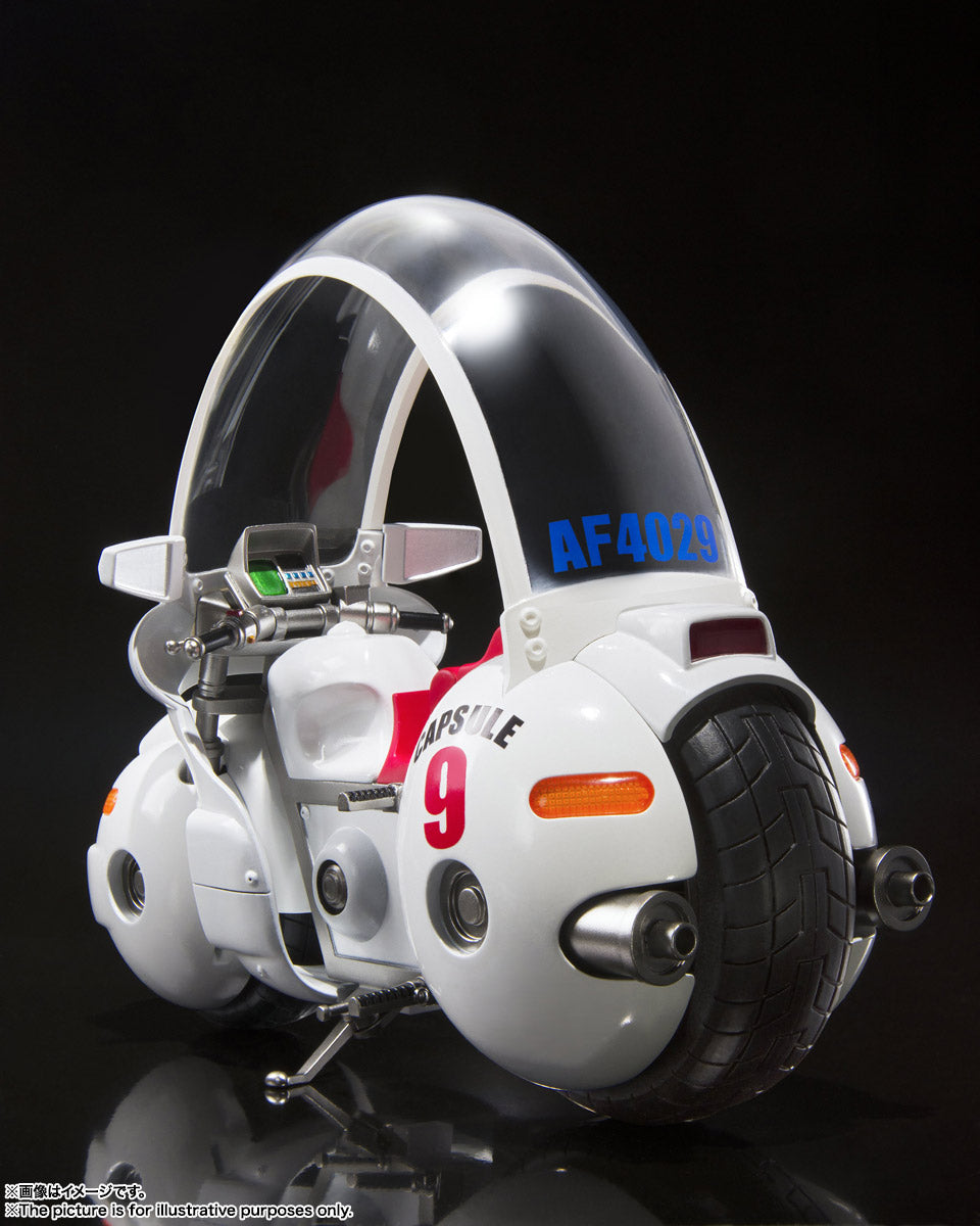 BANDAI SPIRITS S.H.Figuarts Dragon Ball Bulma's Bike Hoi-Poi Capsule No.9 Reissue Vehicle Figure