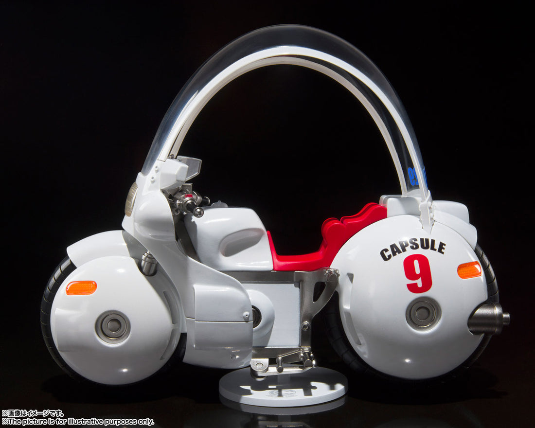 BANDAI SPIRITS S.H.Figuarts Dragon Ball Bulma's Bike Hoi-Poi Capsule No.9 Reissue Vehicle Figure