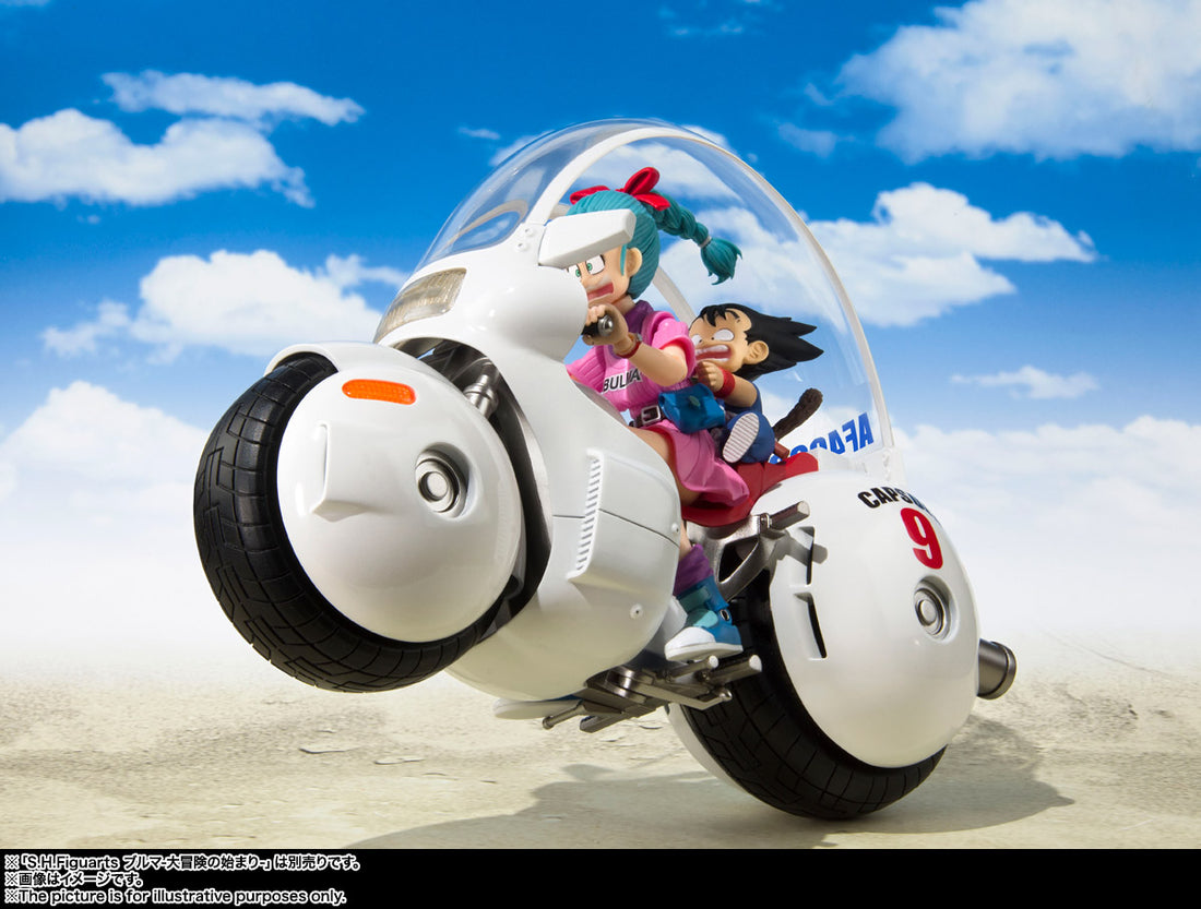 BANDAI SPIRITS S.H.Figuarts Dragon Ball Bulma's Bike Hoi-Poi Capsule No.9 Reissue Vehicle Figure