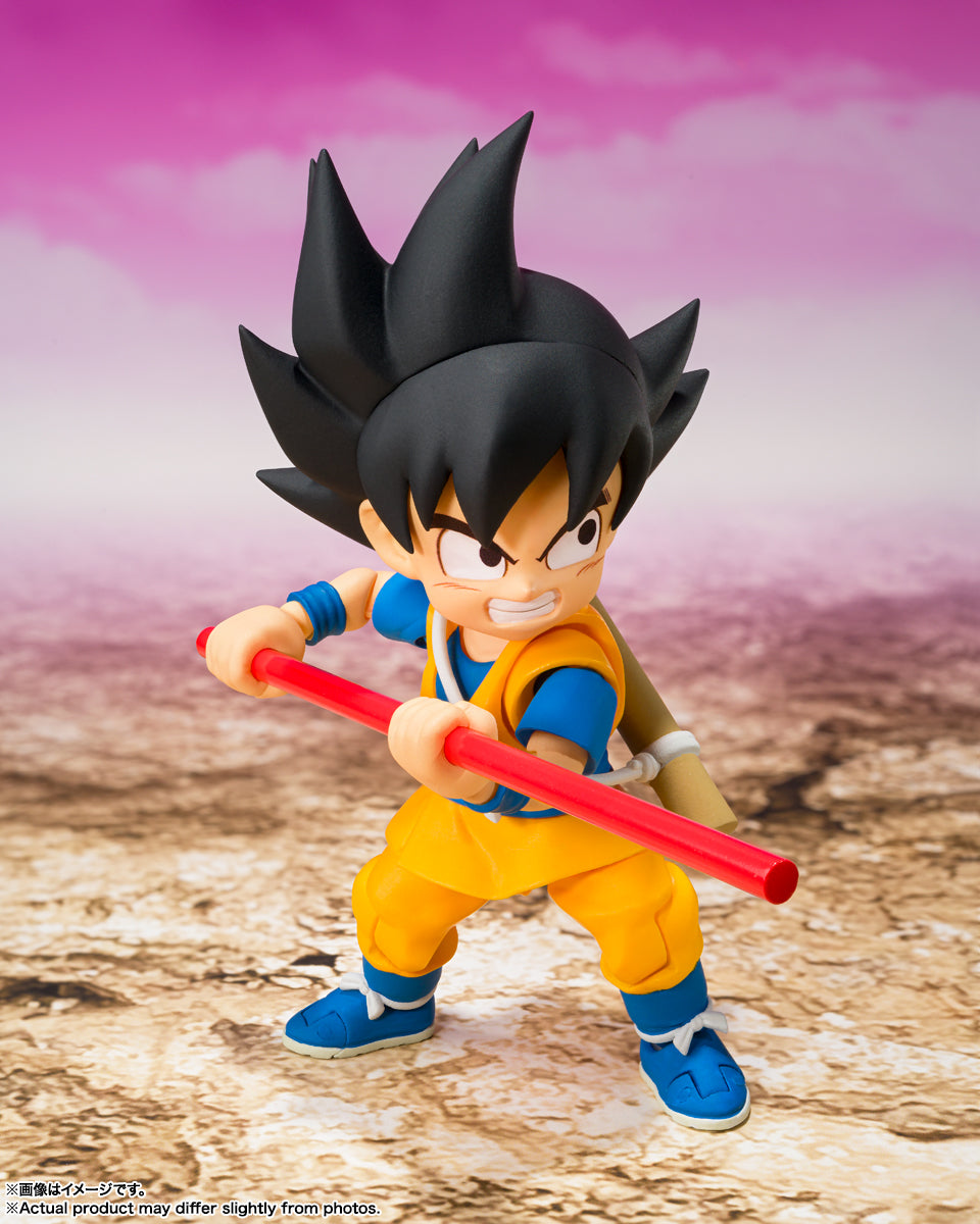 BANDAI SPIRITS S.H.Figuarts Dragon Ball DAIMA Son Goku Mini Action Figure