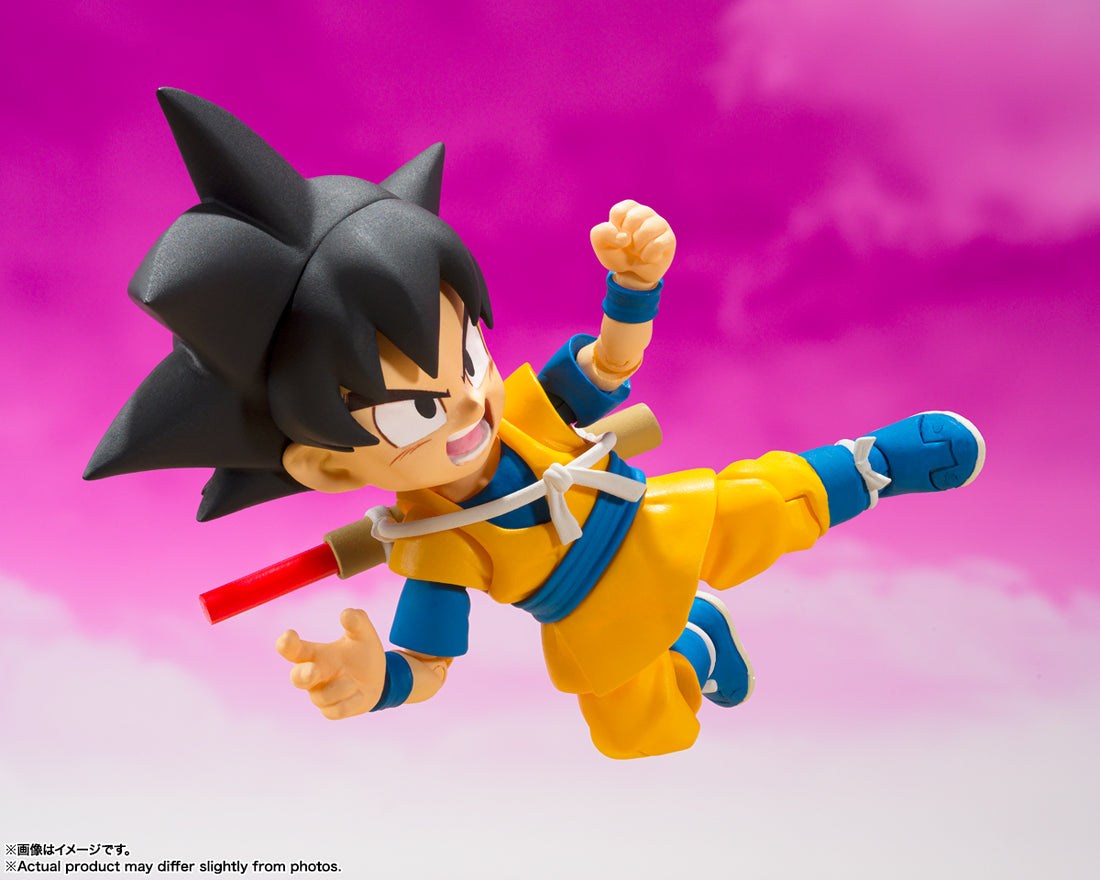 BANDAI SPIRITS S.H.Figuarts Dragon Ball DAIMA Son Goku Mini Action Figure