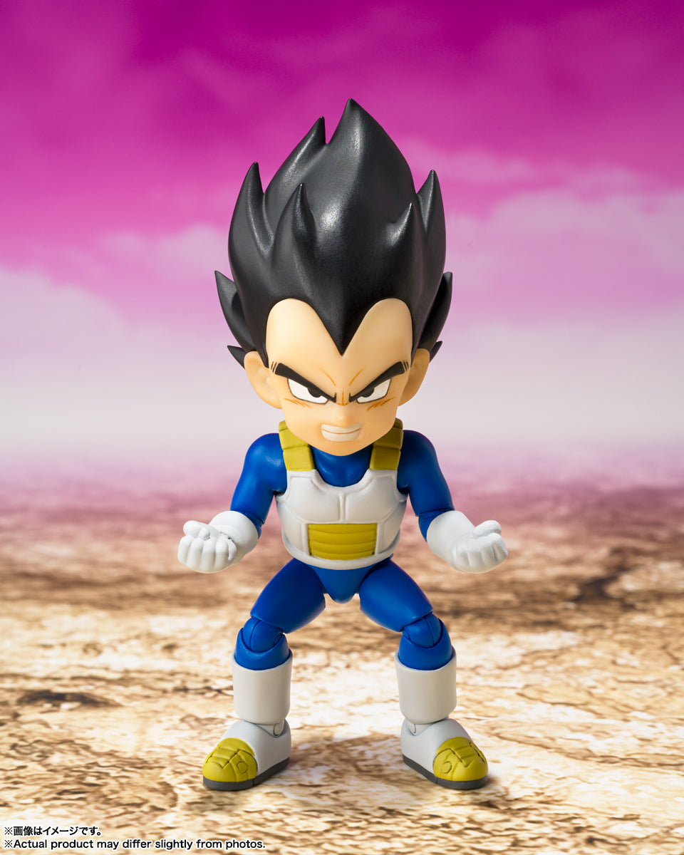 BANDAI SPIRITS S.H.Figuarts Dragon Ball DAIMA Vegeta Mini Action Figure