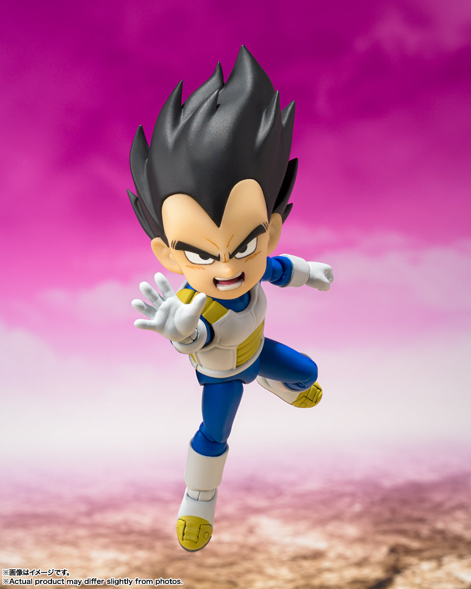 BANDAI SPIRITS S.H.Figuarts Dragon Ball DAIMA Vegeta Mini Action Figure
