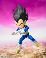 BANDAI SPIRITS S.H.Figuarts Dragon Ball DAIMA Vegeta Mini Action Figure