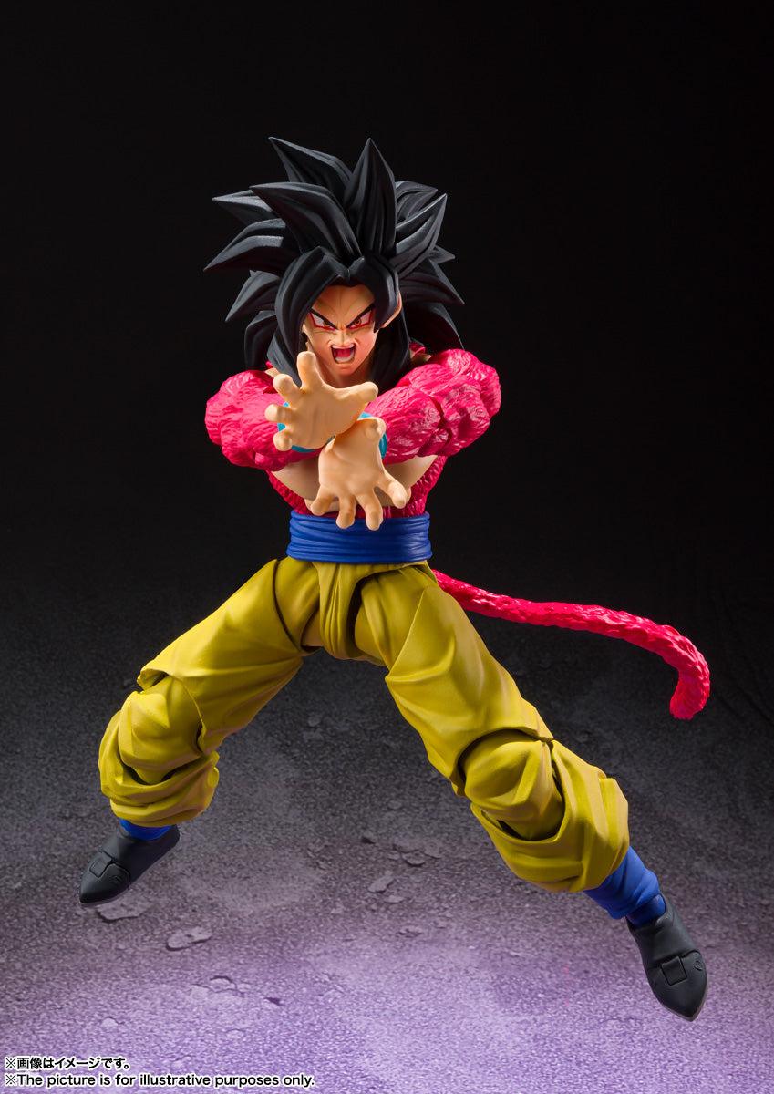 BANDAI SPIRITS S.H.Figuarts Super Saiyan 4 Son Goku Dragon Ball GT action figure