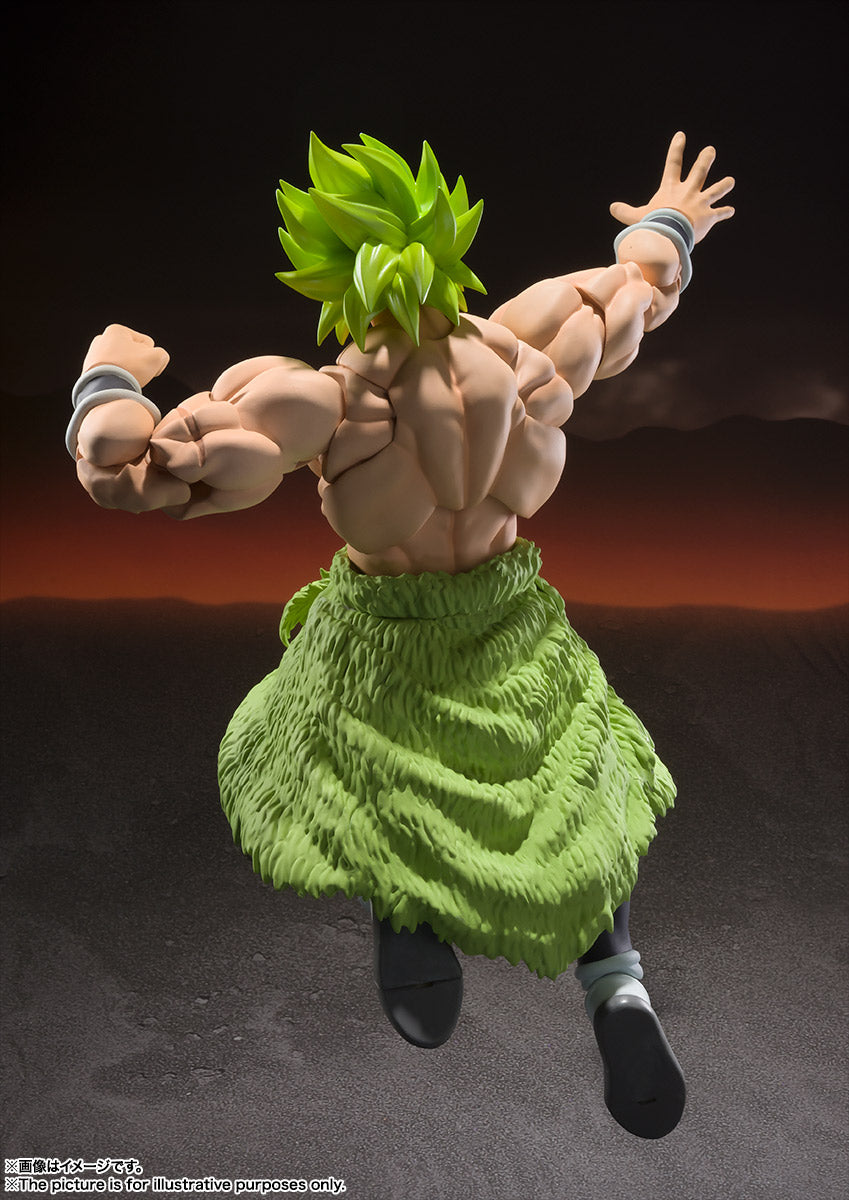BANDAI SPIRITS S.H.Figuarts Dragon Ball Super: Broly Super Saiyan Broly Full Power Reissue Action Figure