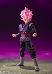 BANDAI SPIRITS S.H.Figuarts Dragon Ball Super Goku Black Super Saiyan Rose Reissue Action Figure