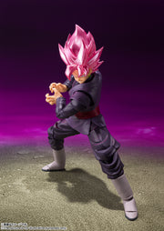 BANDAI SPIRITS S.H.Figuarts Dragon Ball Super Goku Black Super Saiyan Rose Reissue Action Figure