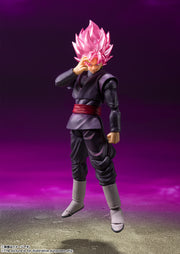 BANDAI SPIRITS S.H.Figuarts Dragon Ball Super Goku Black Super Saiyan Rose Reissue Action Figure
