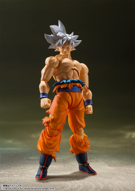 BANDAI SPIRITS S.H.Figuarts Dragon Ball Super Son Goku Ultra Instinct Reissue Action Figure