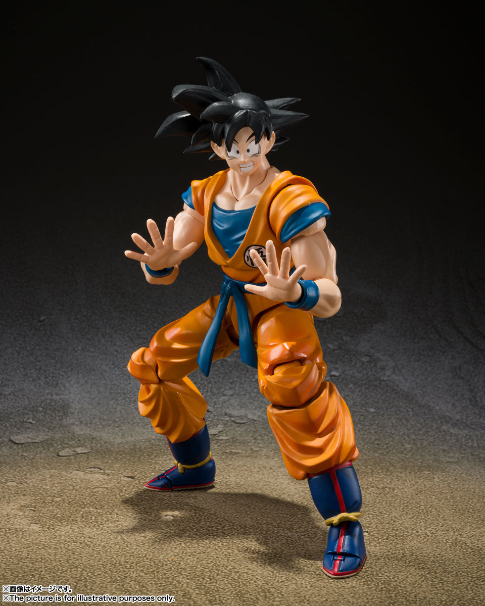 BANDAI SPIRITS S.H.Figuarts Dragon Ball Super: Super Hero Son Goku Reissue Action Figure