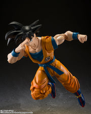 BANDAI SPIRITS S.H.Figuarts Dragon Ball Super: Super Hero Son Goku Reissue Action Figure