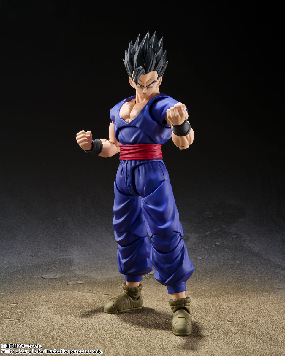 BANDAI SPIRITS S.H.Figuarts Dragon Ball Super: Super Hero Ultimate Gohan Reissue Action Figure