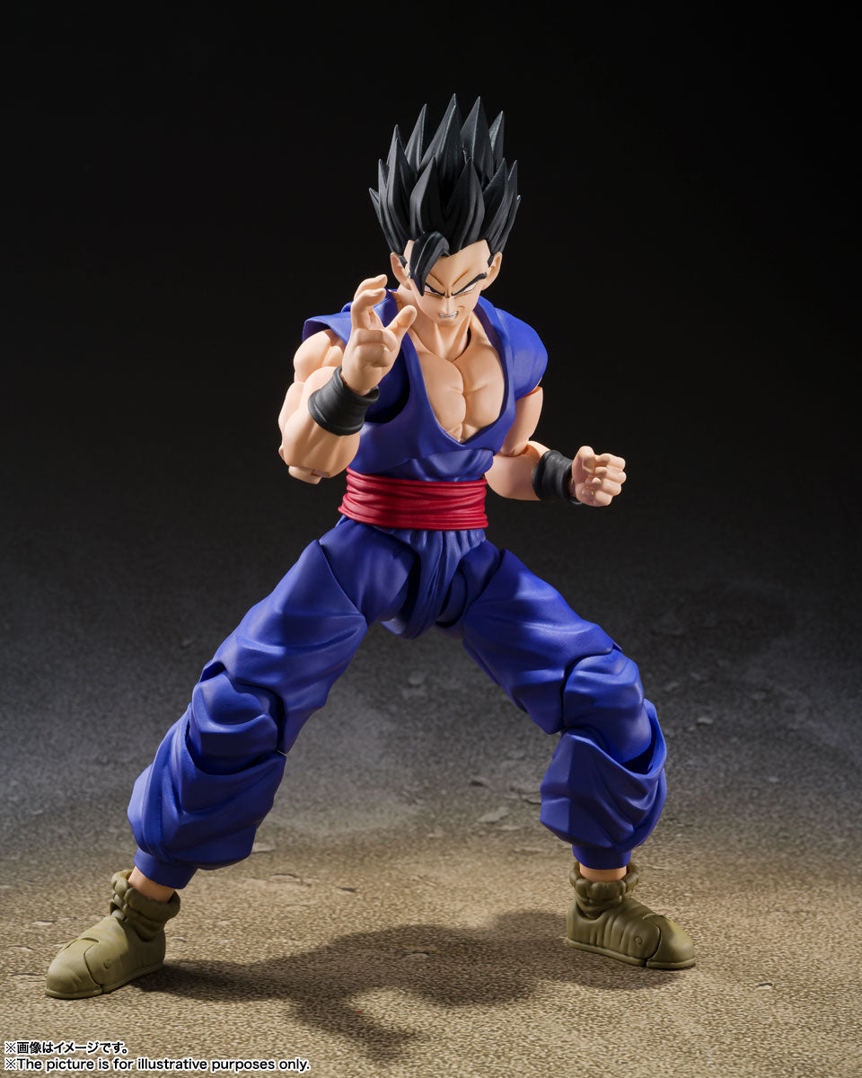 BANDAI SPIRITS S.H.Figuarts Dragon Ball Super: Super Hero Ultimate Gohan Reissue Action Figure