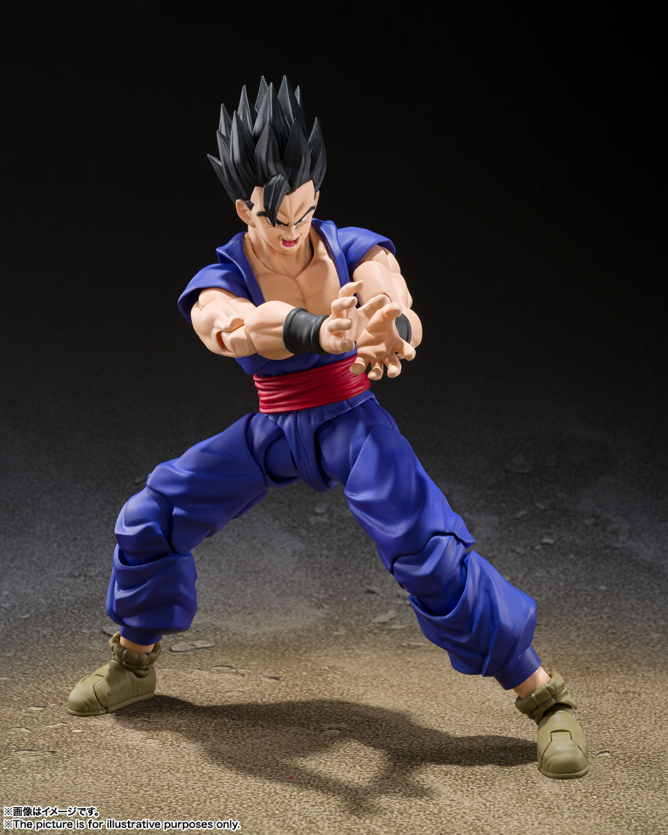 BANDAI SPIRITS S.H.Figuarts Dragon Ball Super: Super Hero Ultimate Gohan Reissue Action Figure