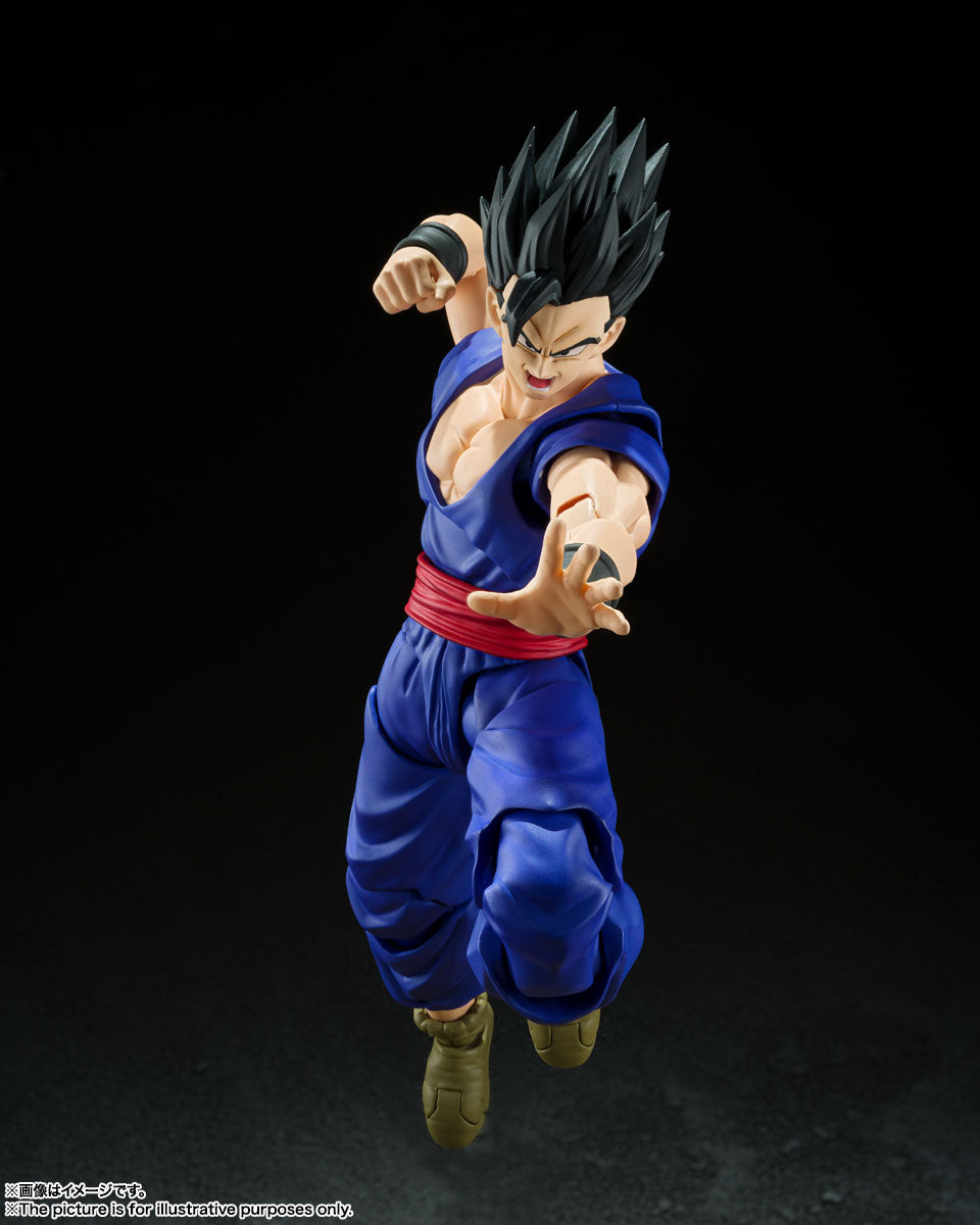 BANDAI SPIRITS S.H.Figuarts Dragon Ball Super: Super Hero Ultimate Gohan Reissue Action Figure
