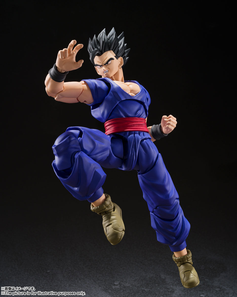 BANDAI SPIRITS S.H.Figuarts Dragon Ball Super: Super Hero Ultimate Gohan Reissue Action Figure