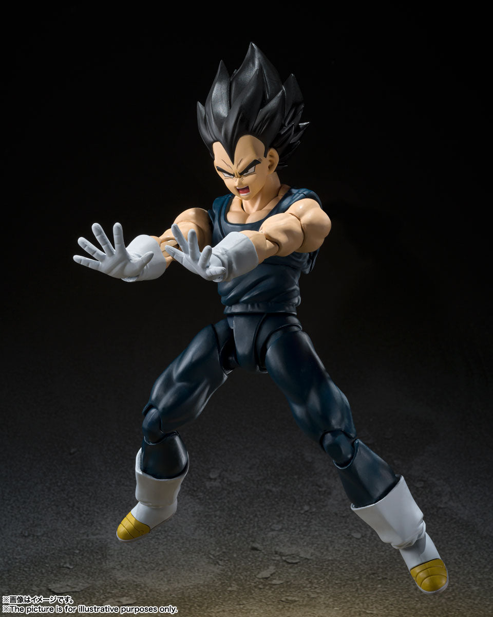 BANDAI SPIRITS S.H.Figuarts Dragon Ball Super: Super Hero Vegeta Reissue Action Figure