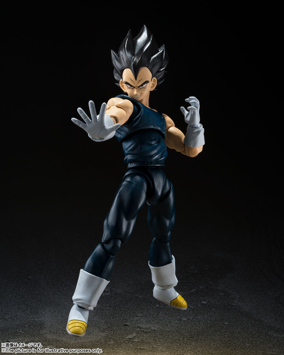BANDAI SPIRITS S.H.Figuarts Dragon Ball Super: Super Hero Vegeta Reissue Action Figure