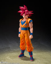 S.H.Figuarts Dragon Ball Super Super Saiyan God Son Goku Divine Aura Action Figure official product image