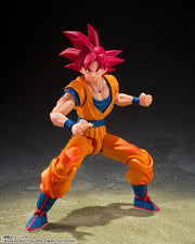 S.H.Figuarts Dragon Ball Super Super Saiyan God Son Goku Divine Aura Action Figure official product image
