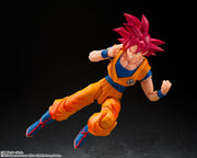 S.H.Figuarts Dragon Ball Super Super Saiyan God Son Goku Divine Aura Action Figure official product image