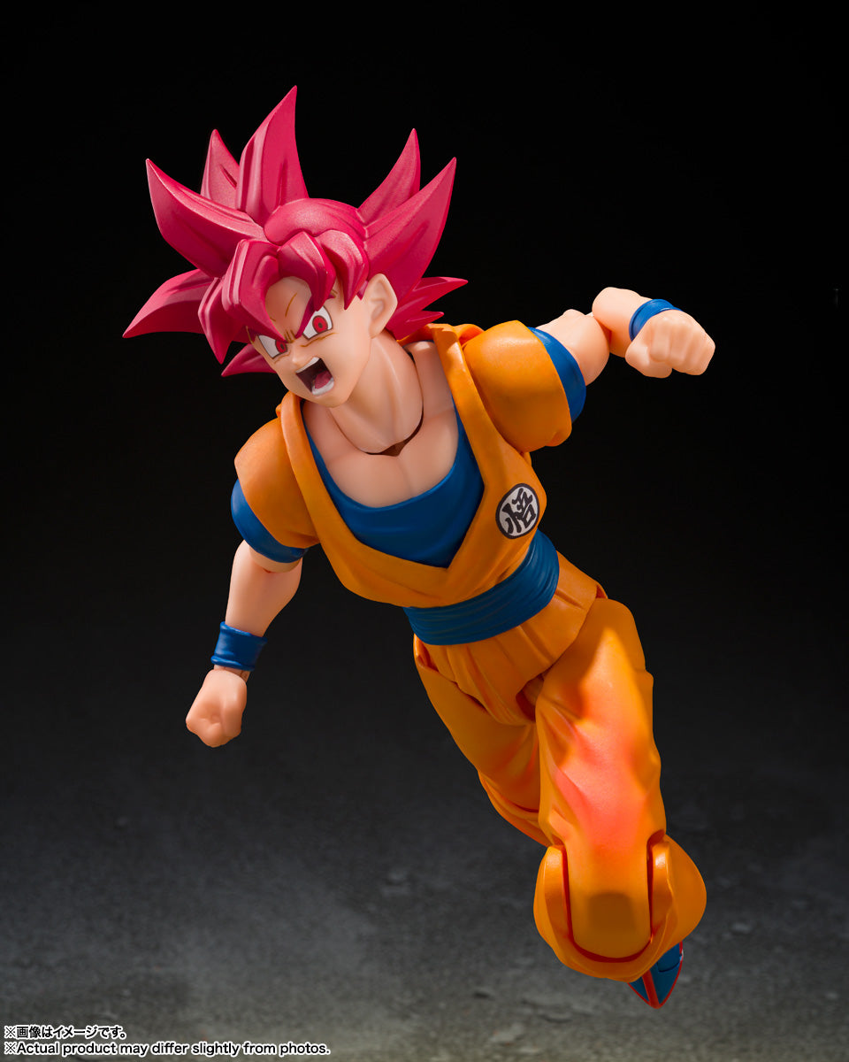 S.H.Figuarts Dragon Ball Super Super Saiyan God Son Goku Divine Aura Action Figure official product image