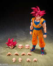 S.H.Figuarts Dragon Ball Super Super Saiyan God Son Goku Divine Aura Action Figure official product image