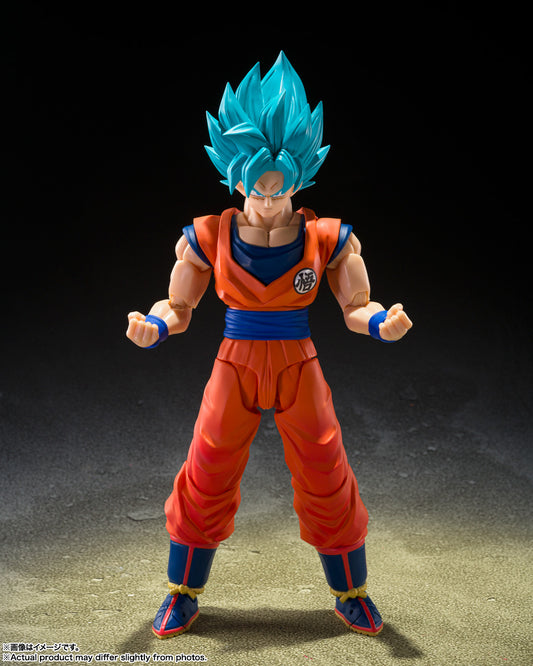 S.H.Figuarts Dragon Ball Super Super Saiyan God Super Saiyan Son Goku Azure Power Action Figure official product image